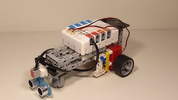 NEZHA (microbit) - Distance Simple Vehicle