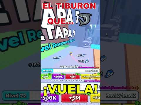 ¡¡EL TIBURON QUE VUELA!! | 🐒 +1 Escape de mono de velocidad *roblox*  #roblox #escape925 #brainrot