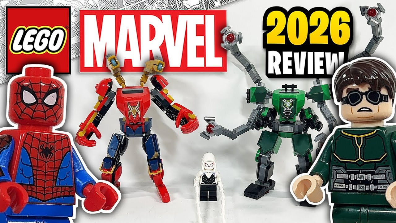 LEGO Marvel Mech Battle: Spider-Man vs. Doc Ock (76338) - 2026 Set