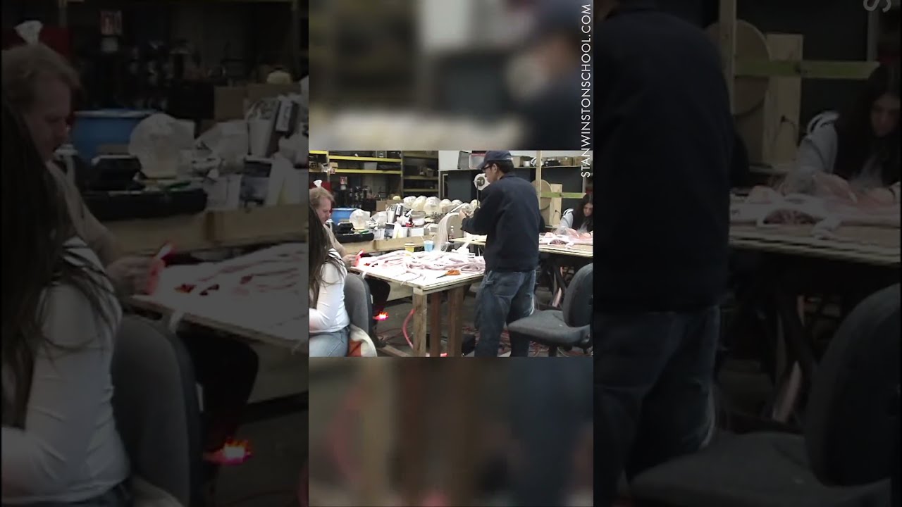 A short tour at SWS while working on the alien pods and red weed for War of the Worlds 2005