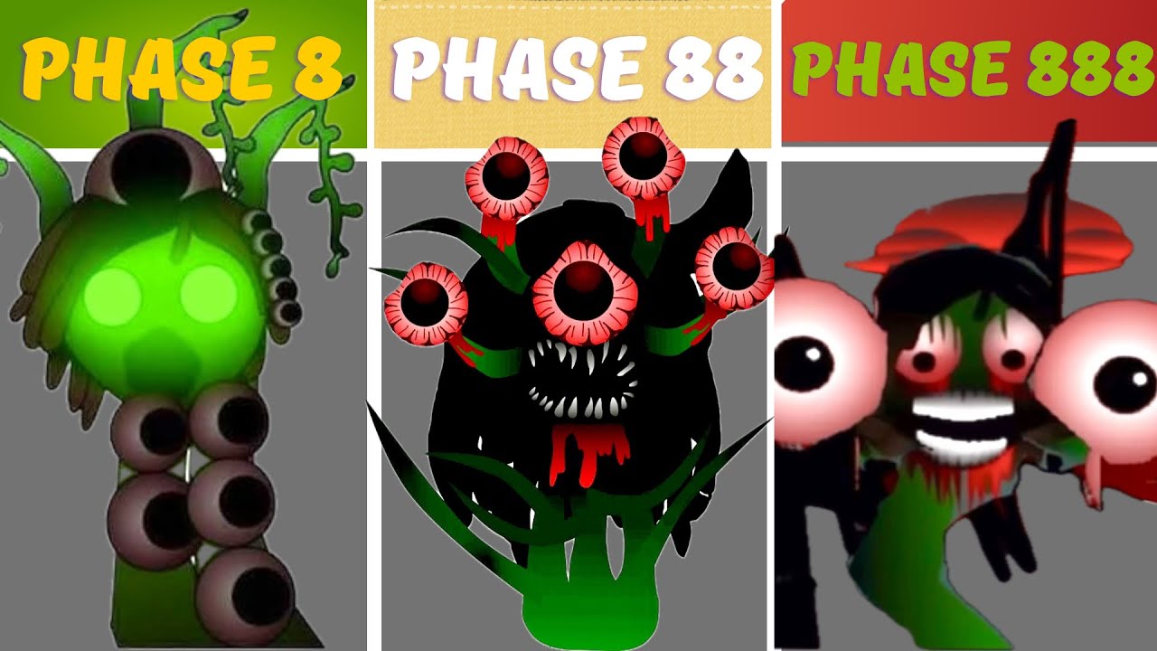 incredybox] SPRUNKi Phase 8, 88, 888 - Full Gameplay Showcase