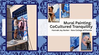 Cocultured Tranquility - Mural - Hannah Joy Barker - New College Of Florida