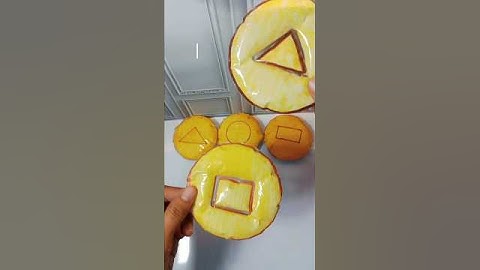 Paper Squishy Dalgona Candy✨ Squid Game 2 #diy #shorts #squishi #squidgame #diycrafts