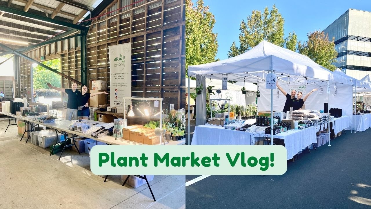 Auckland Plant Market & Hamilton Plant Extravaganza 🌱 Market Vlog