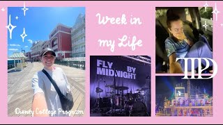 DCP WEEK IN MY LIFE! resort walks, TTPD, Fly By Midnight concert, work  Disney College Program
