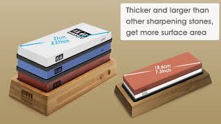 Whetstone set 400/1000/6000 grinding stone