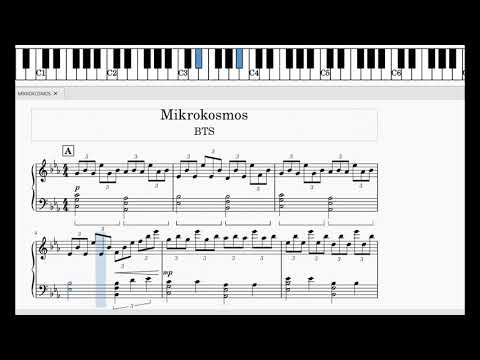 Mikrokosmos (PIANOアレンジ) - 防弾少年団　BTS
