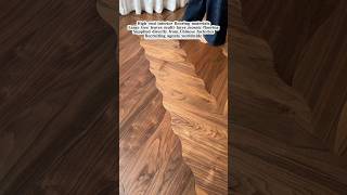 Multi-layer wooden flooring with large leaves#flooring #floormanufacture #flooringsupplier