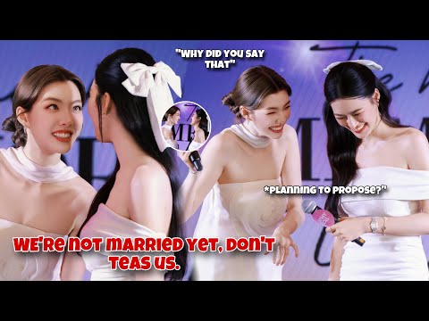 [eng Sub] Ling Just Hint About Their Wedding During Cathydoll Cruise Dinner | Orm Blushes So Hard 😳