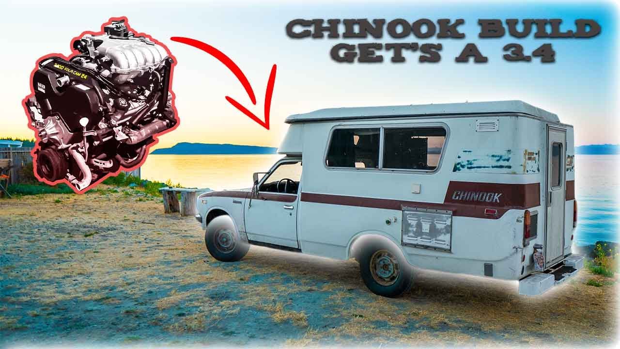 4x4 TOYOTA CHINOOK BUILD GETS A 3.4 V6 - YouTube