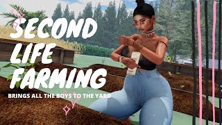 Second Life Role Play - BeYou Farming with Meela Part I