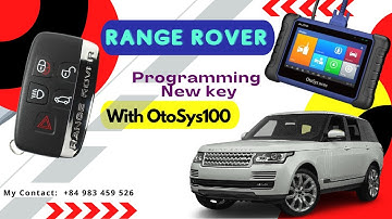 Range Rover 2015 add new smartkey with Auro OtoSys IM100