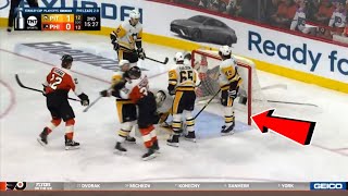 Watch - Bench-Clearing BRAWL! Flyers vs Penguins Fight Goes Viral, National Hockey League 2026