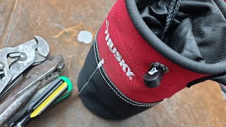 Husky 5'x8' Utility Tool Sack Review
