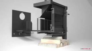 De Jacobus Houtkachel Met Een Gepatenteerd ...