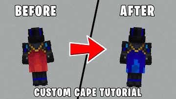 Minecraft Tutorial: How to create a custom cape!