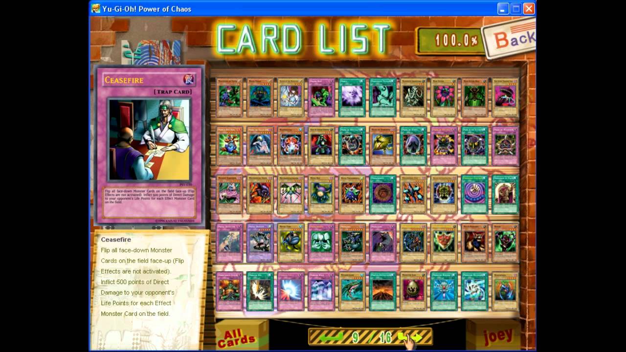 yugioh power of chaos all cards Yu-Gi-Oh! Power of Chaos proxies (352 cards) by Gena97Random on DeviantArt