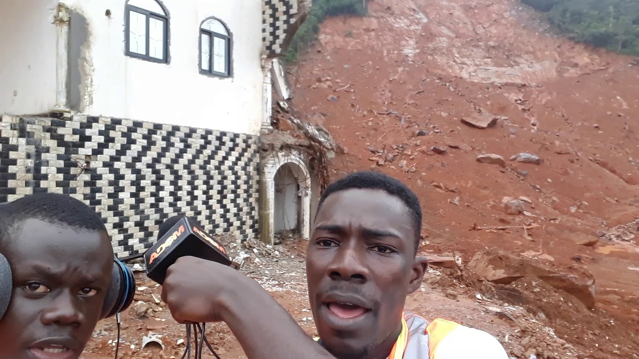SIERRA LEONE TRAGIC MUDSLIDE: BOBOGYA AND SHINE REPORTS LIVE FROM SITE