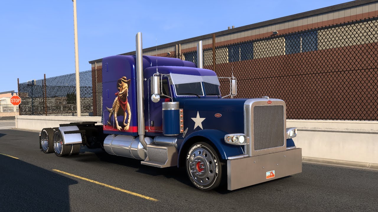 American Truck Simulator / Owner Operator Peterbilt 389 Custom Part 92 / Let's Play