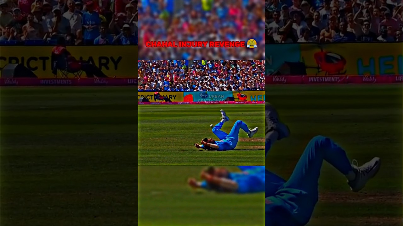 Chahal injury 🤕