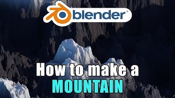 [Geometry nodes Tutorial] How to Make a MOUNTAIN