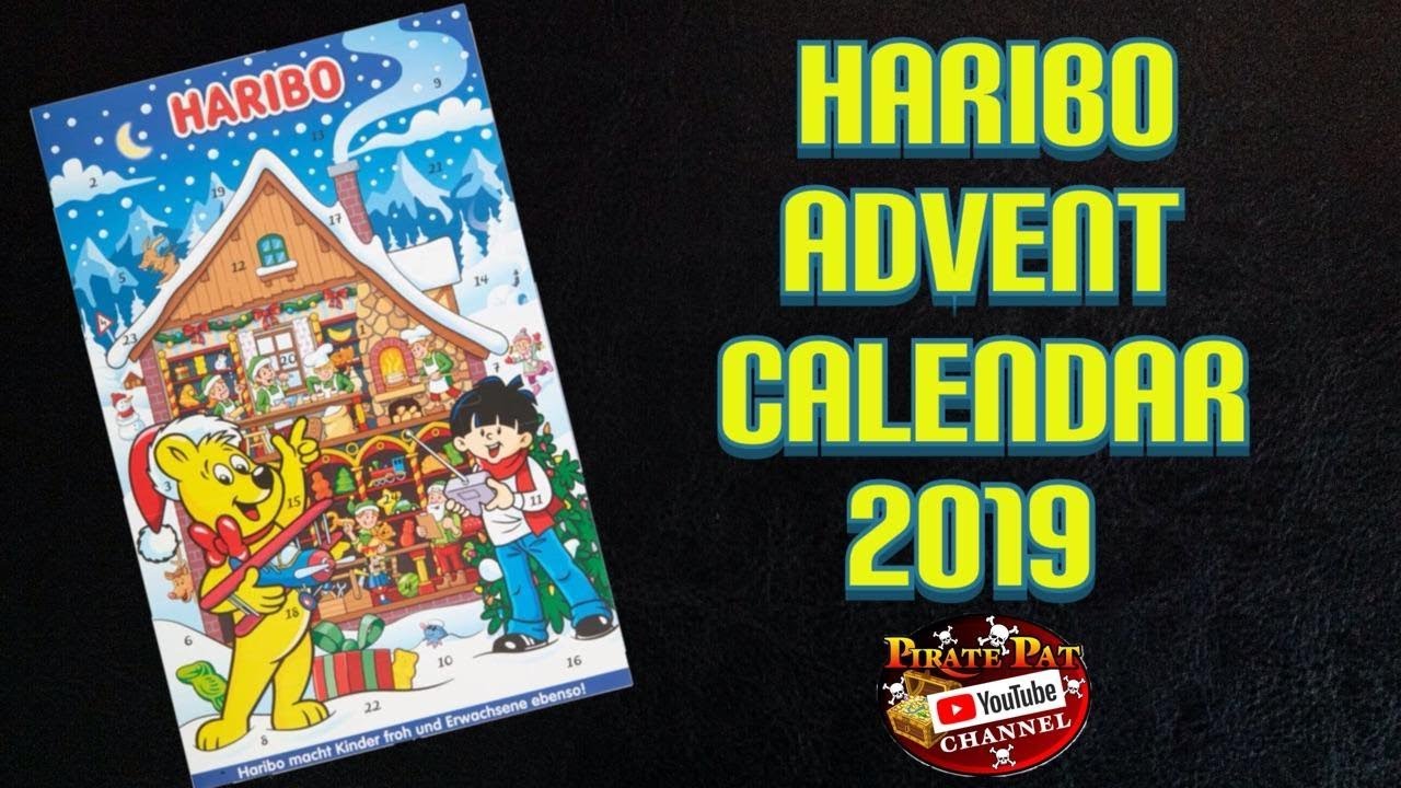 HARIBO ADVENT CALENDAR OPENING CHRISTMAS 2019 YouTube