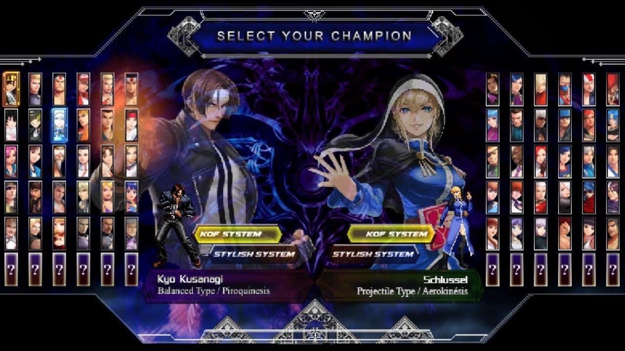 KOF MUGENGERS 4 V1.0 instant death combo collection 1