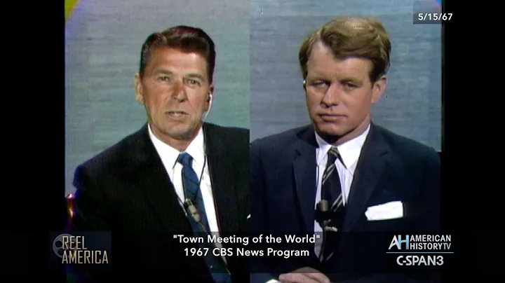 Reagan & RFK questioned by Pakistani Student - 1967