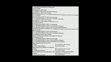 TYBCOM | DIRECT TAX | SEM V | IMPORTANT MCQ