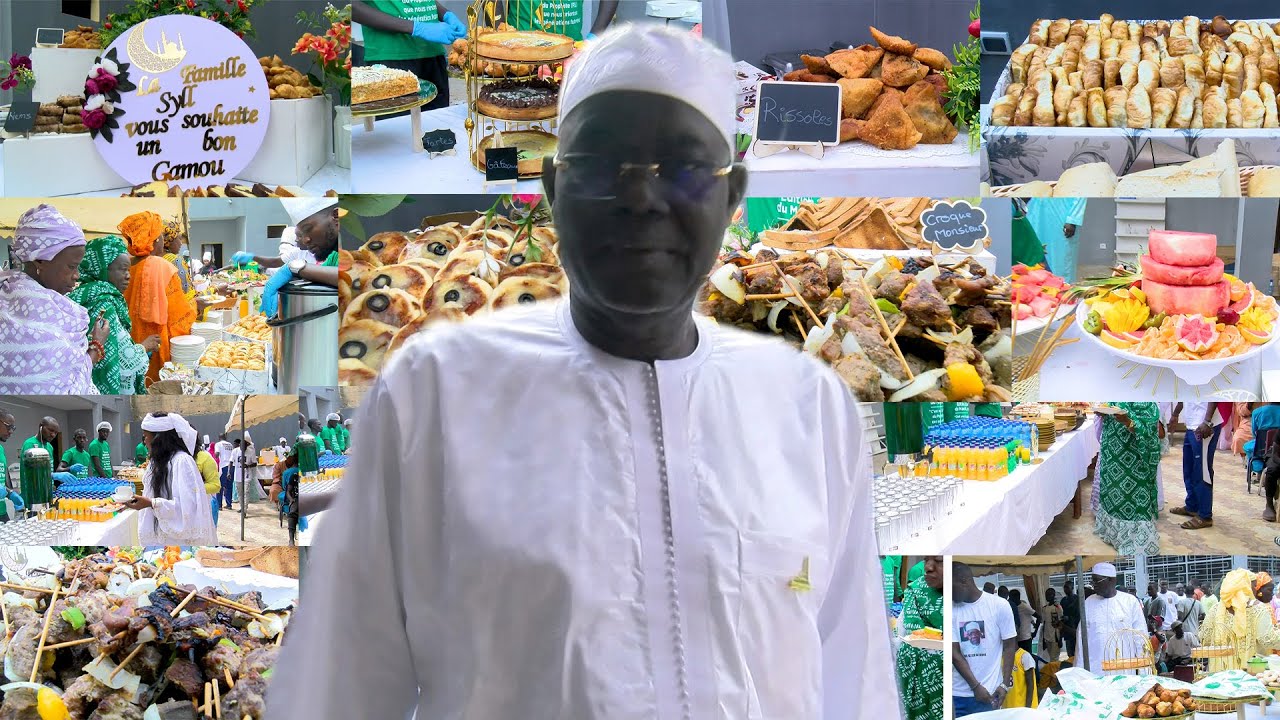 GAMOU TIVAOUANE 2024 LE PETIT DÉJEUNER ROYAL CHEZ EL HADJI MODOU SYLL
