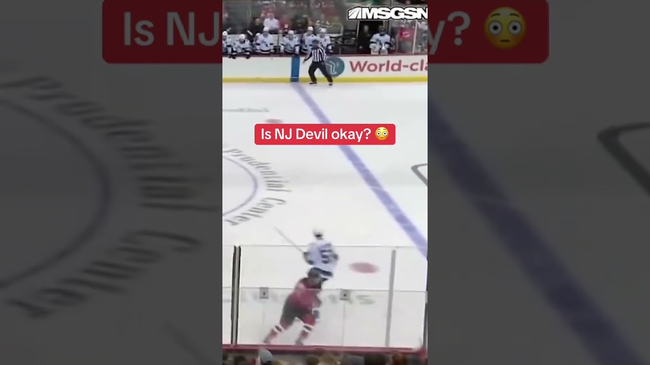 The Devil took a spill 😅