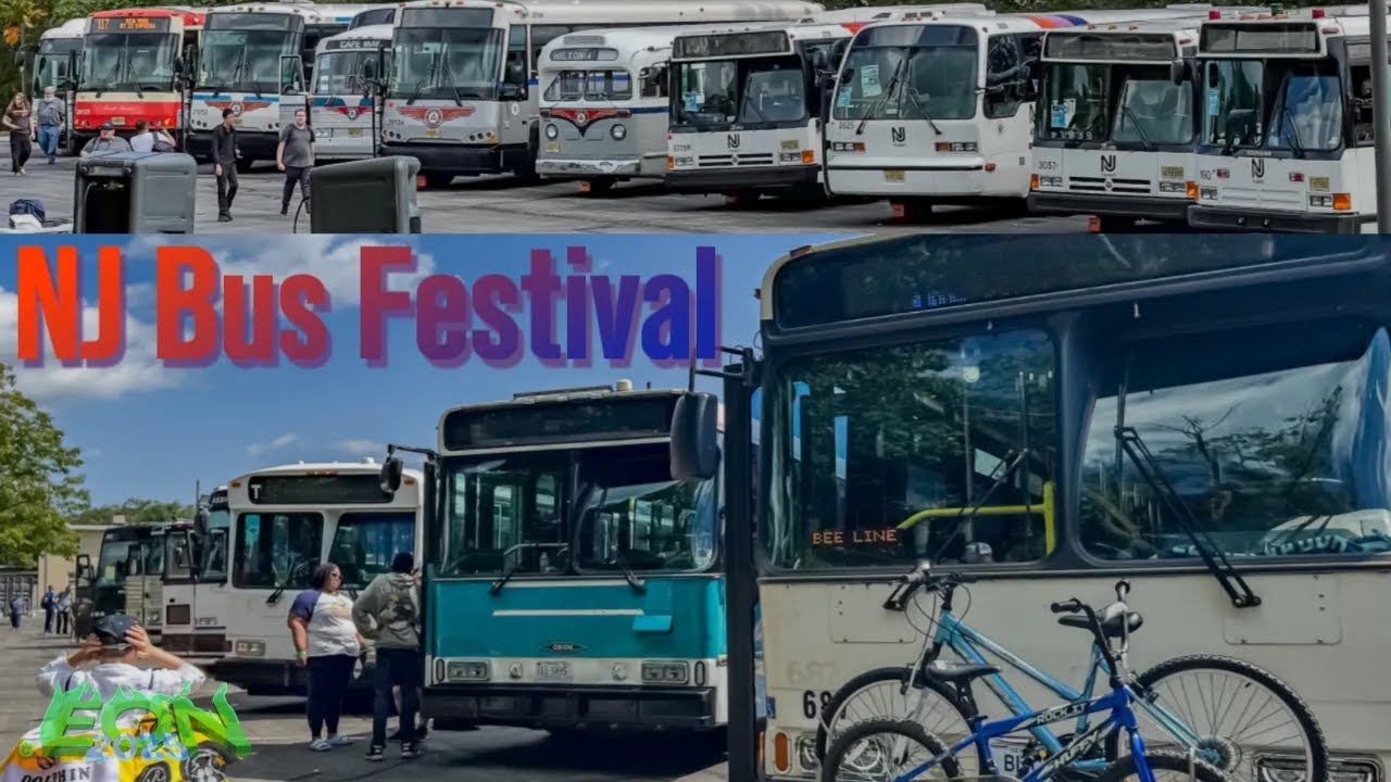 ⁴ᴷ The 2025 Friends of New Jersey Transportation Heritage Bus Festival (9/13/25)