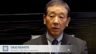 Takao Hiramoto and Terry Kawashima unite sales with marketing | OKI | World Finance Videos