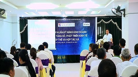 Trang bị kỹ năng kinh doanh trên nền tảng số