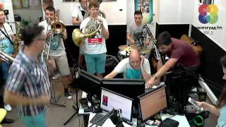 BrassBand Megapolis в гостях у утреннего шоу BrassBand Megapolis в гостях у утреннего шоу