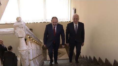 Փաշինյանը հանդիպել է նախագահին