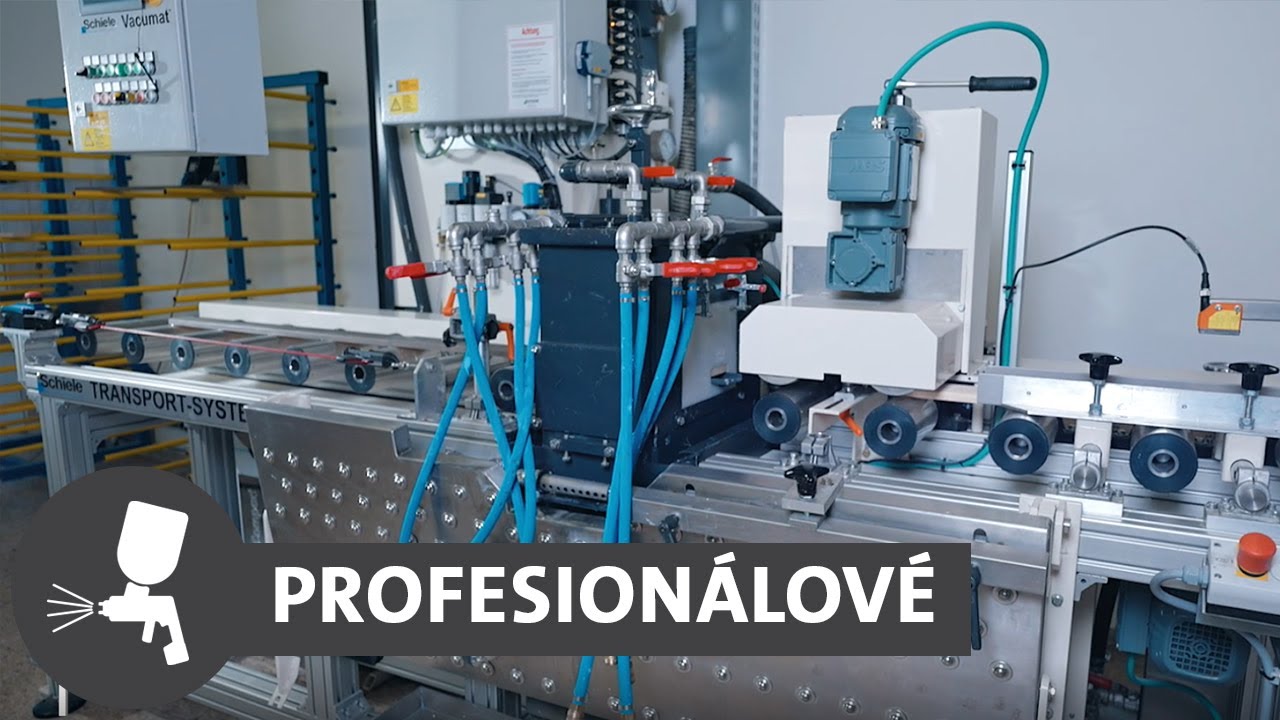 Vacumat® - technologie pro rovnoměrné a nanášení bez ztrát