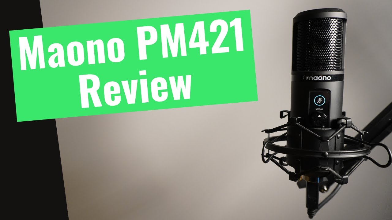 Maono PM 421 Review The Best USB Mic kit under 100 for Content