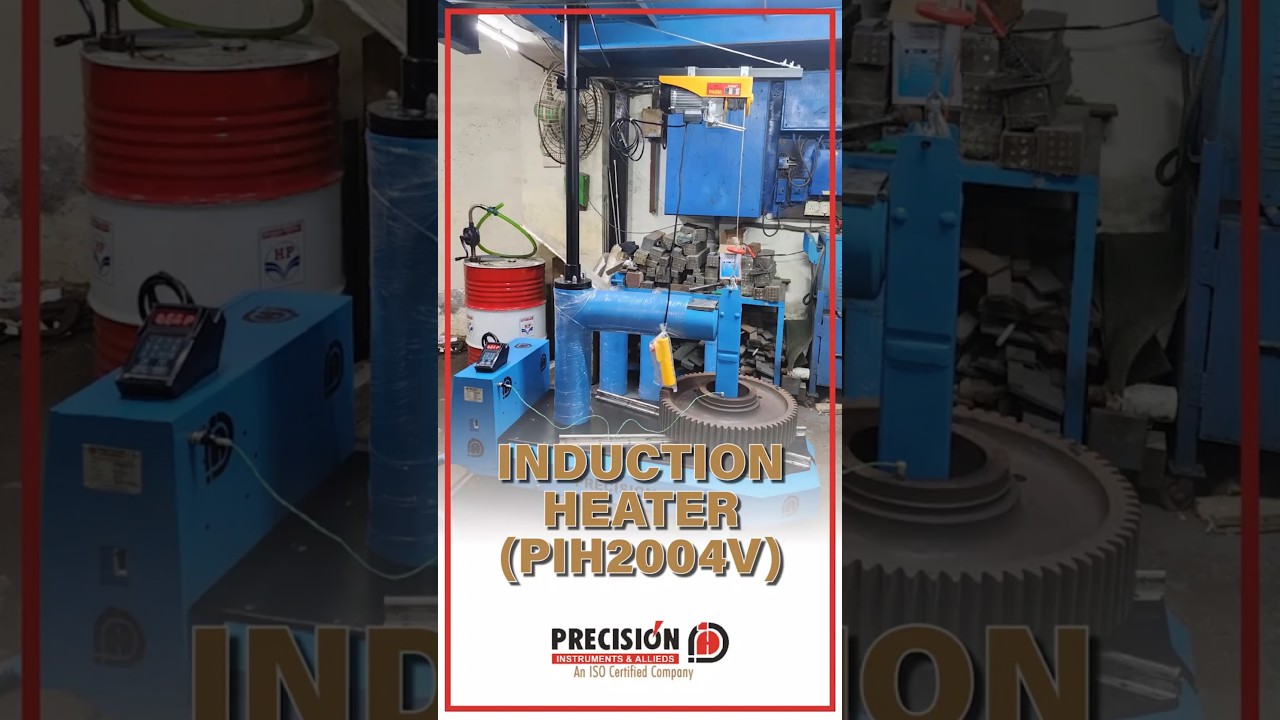 Industrial Induction Heater | PIH2004V | 25 KVA Induction heater | Precision Instruments and Allieds