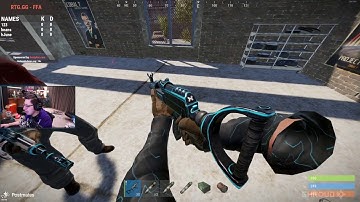 Shroud, Myth, xQc skin drop combination | OTV Rust Server