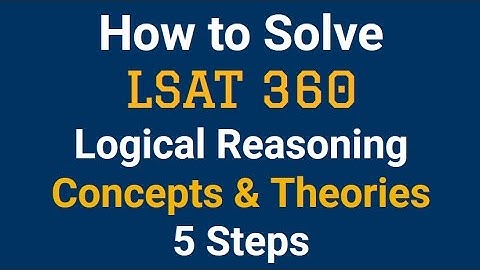LSAT 360 intro to Logical Reasoning Questions- The Gist