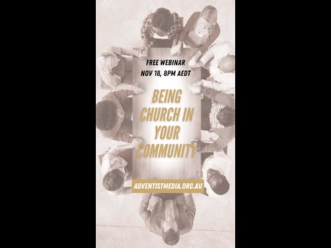 Register Now | Being Church in Your Community