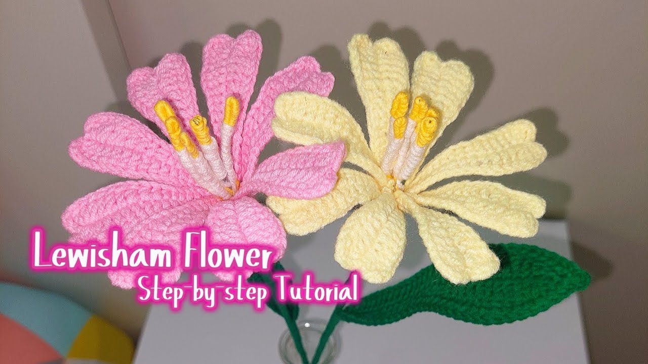 Part 1 | Lewisham Flower 🌼 | Step-by-Step Tutorial 