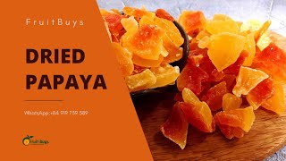 How Is Dried Papaya Beneficial and Harmful | FruitBuys Vietnam screenshot 3