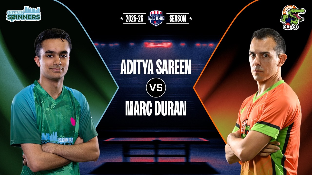 MATCH HIGHLIGHTS: Aditya Sareen vs Marc Duran | MLTT Week 13 (Hollywood, FL)