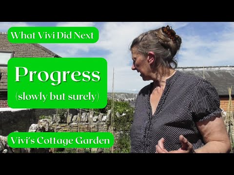 Vivi's Cottage Garden: Progress (slowly but surely)