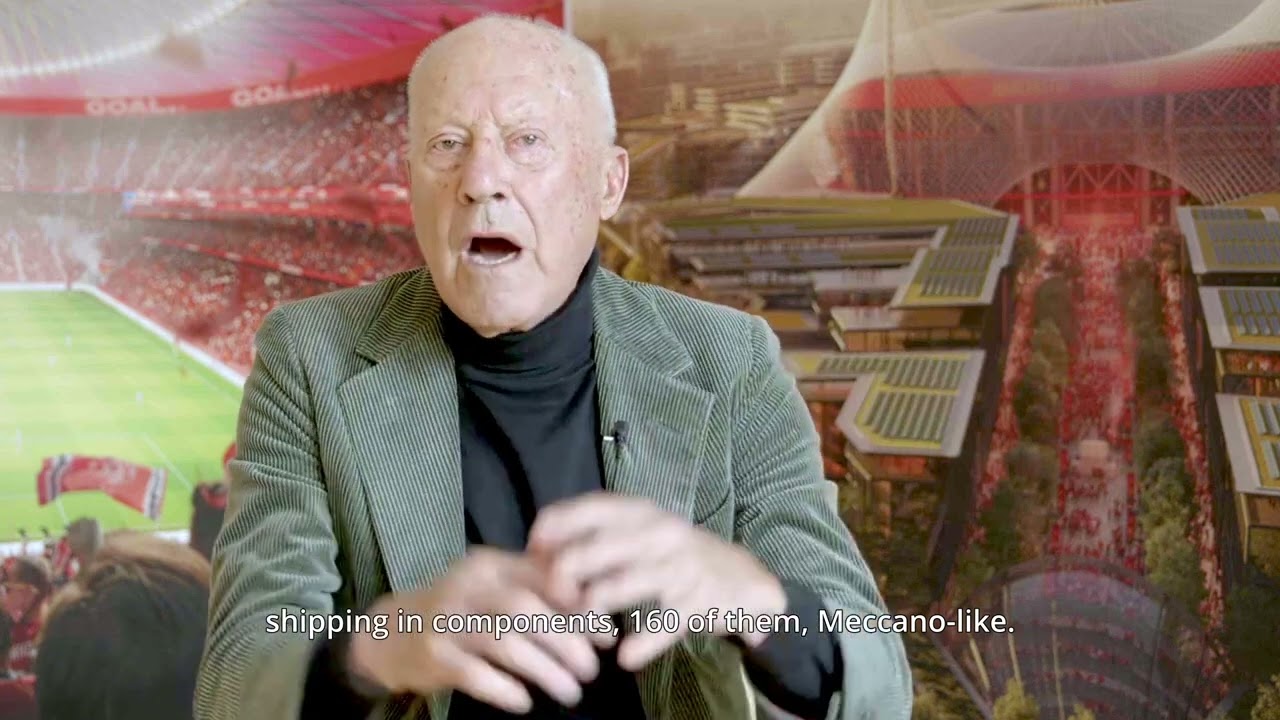 Interview with architect Lord Foster on Manchester United's proposed new stadium