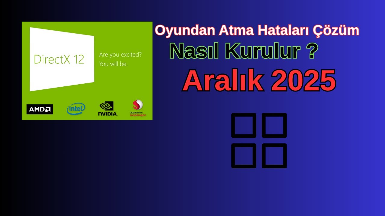 DIRECTX 12 NEDİR? | WHAT IS DIRECTX 12? 