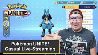 Casual Friday Live-Stream of Pokémon UNITE on Nintendo Switch