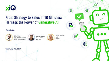 Webinar: From Strategy to Sales in 10 Minutes: Harness the Power of Generative AI